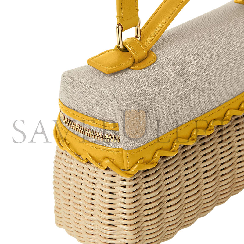 L0r0 P1ana EXTRA POCKET L19 EAST-WEST WICKER FAQ9101_F7XX (19*12*7cm)